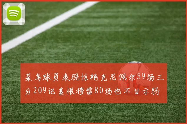 菜鸟球员表现惊艳克尼佩尔59场三分209记基根穆雷80场也不甘示弱